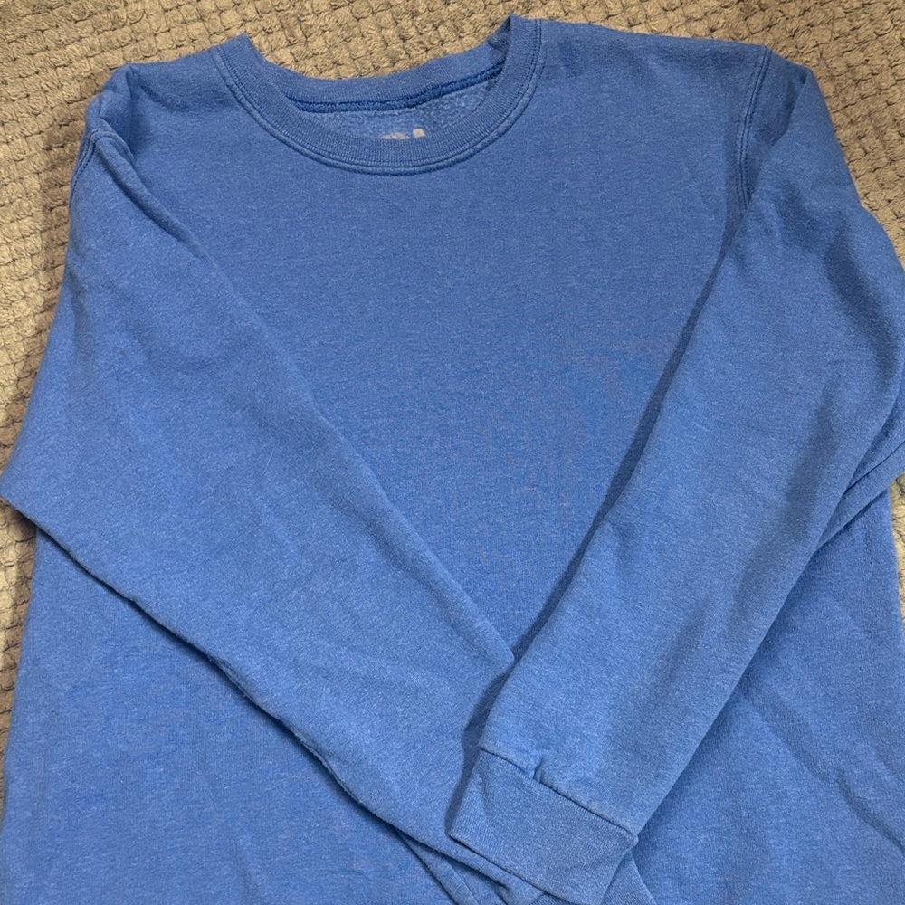 Blue Long Sleeve Sweater
